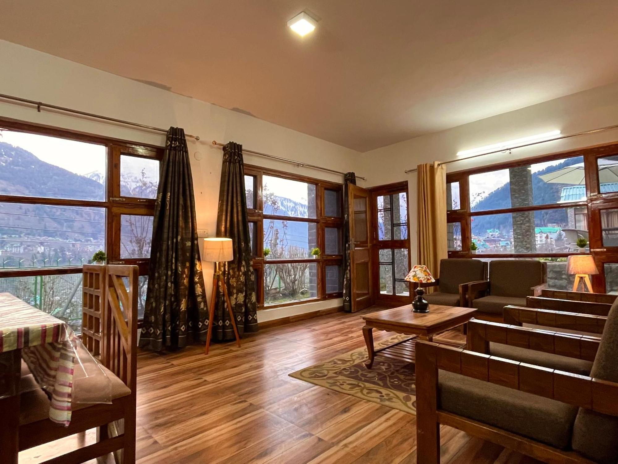 Himalayan River Mountain View 2 Bedrooms Cottage, Manali Ngoại thất bức ảnh