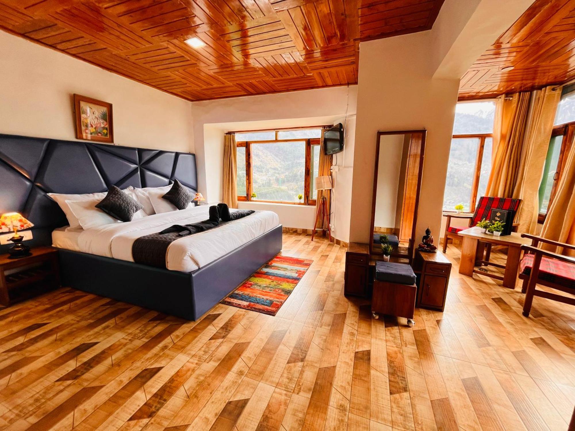 Himalayan River Mountain View 2 Bedrooms Cottage, Manali Ngoại thất bức ảnh