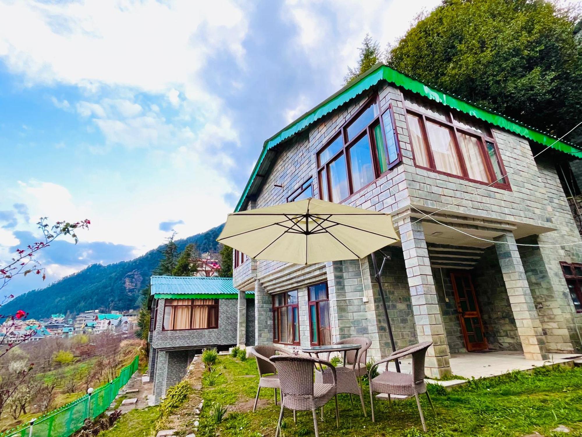 Himalayan River Mountain View 2 Bedrooms Cottage, Manali Ngoại thất bức ảnh