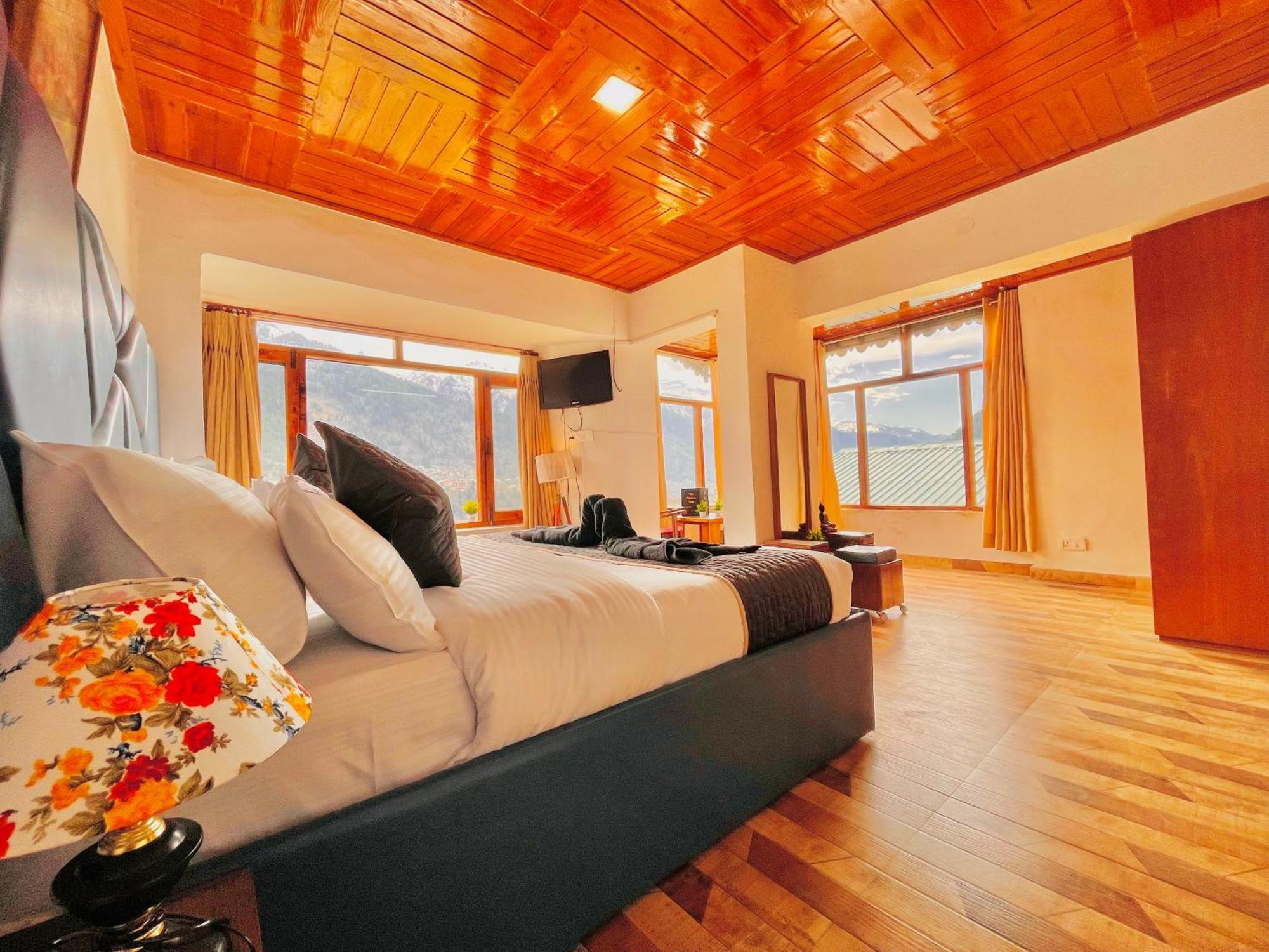 Himalayan River Mountain View 2 Bedrooms Cottage, Manali Ngoại thất bức ảnh