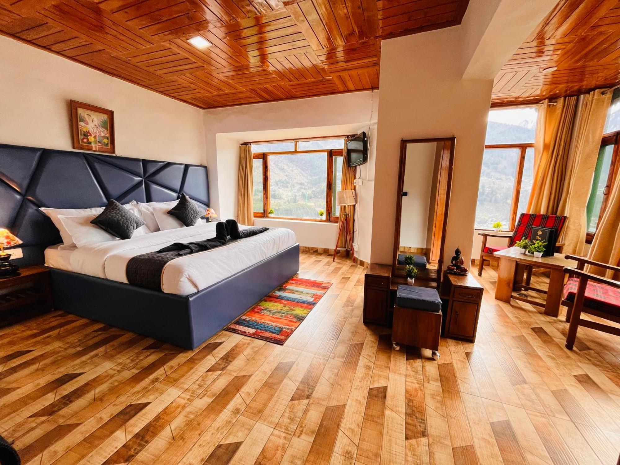 Himalayan River Mountain View 2 Bedrooms Cottage, Manali Ngoại thất bức ảnh